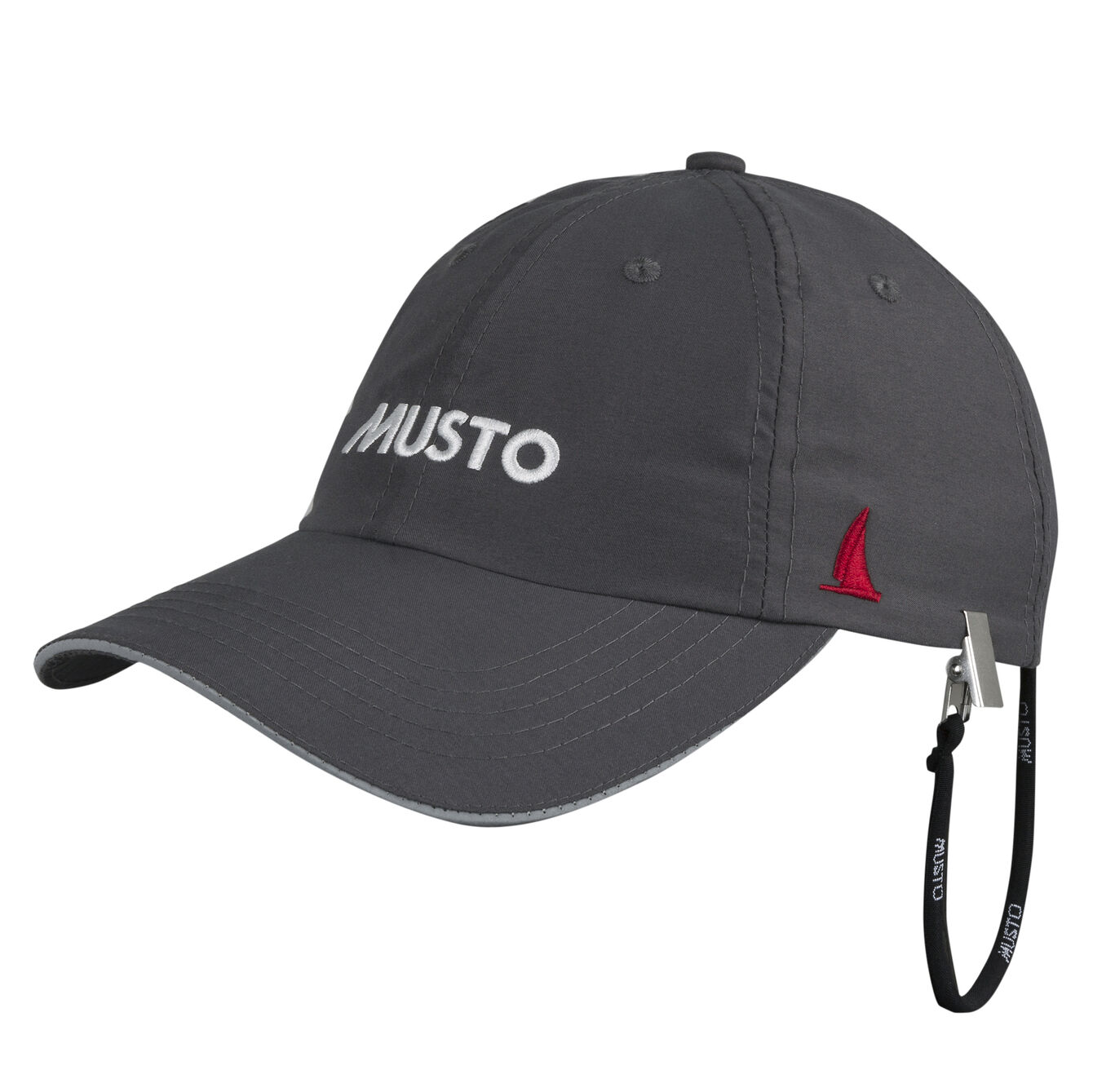 MUSTO ESSENTIAL FAST DRY CREW CAP GRÅ ONE SIZE